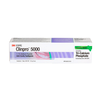 3M - Dentifrice anti-caries Clinpro 5000, vanille menthe | 113 g