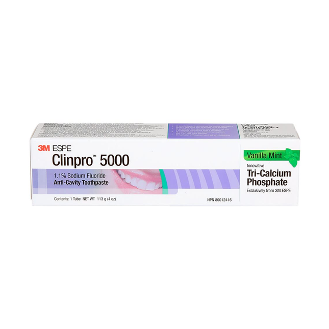 3M - Clinpro 5000 Anti-Cavity Toothpaste, Vanilla Mint | 113 g