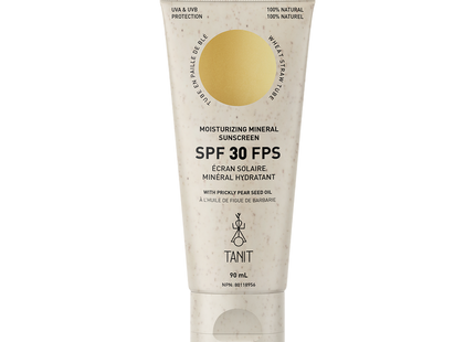 Tanit - Crème solaire FPS 30, noix de coco et vanille | 90 ml