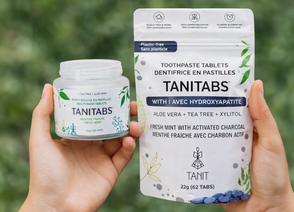 Tanit Toothpaste Tablets + Mouthwash Bundle