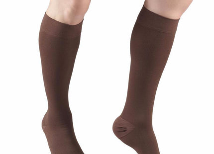 TRUFORM - Bas mi-bas/Microfibre | Bout fermé 20-30 mmHg