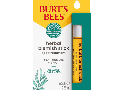 Burt's Bees - Herbal Complexion Stick With Tea Tree Oil and Willow Bark | 7.68 mL