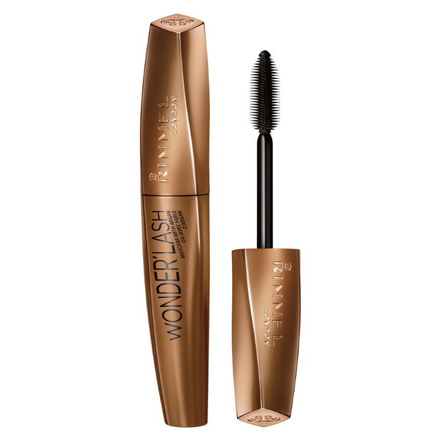 Rimmel - Mascara imperméable Wonder'Lash à l'huile d'argan - 003 Noir Extrême | 11 ml