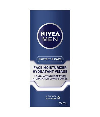 Nivea Men Protect &amp; Care Lotion hydratante pour le visage à l'aloe vera | 75 ml 