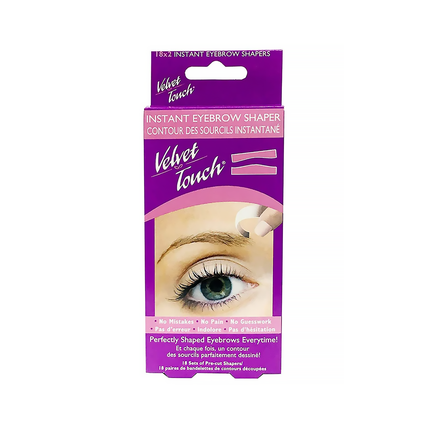 Velvet Touch - Shaper pour sourcils | 18 ensembles