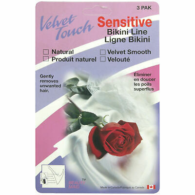 Velvet Touch - Sensitive - Mitaines Ligne Bikini | 3 paquet