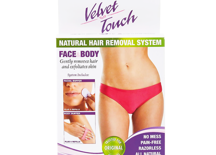Velvet Touch - Face & Body Natural Hair Removal System
