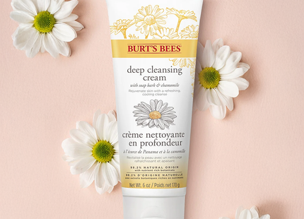 Burt's Bees - Soap Bark & Chamomile Deep Cleansing Cream | 170 g