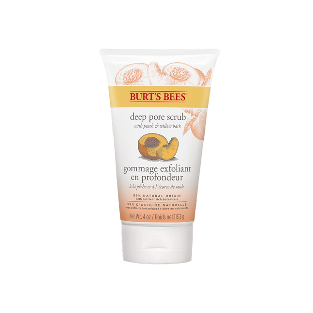 Burt's Bees Exfoliant profond pour pores à la pêche et à l'écorce de saule | 110g
