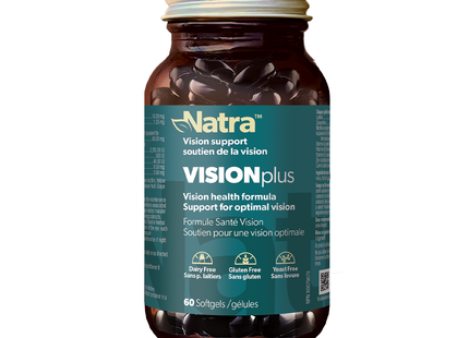 Natra - Visionplus Soutien de la vision | 60 capsules molles