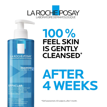 La Roche-Posay - Effaclar Purifying Foaming Gel for Oily Acne-Prone Skin | 400 mL