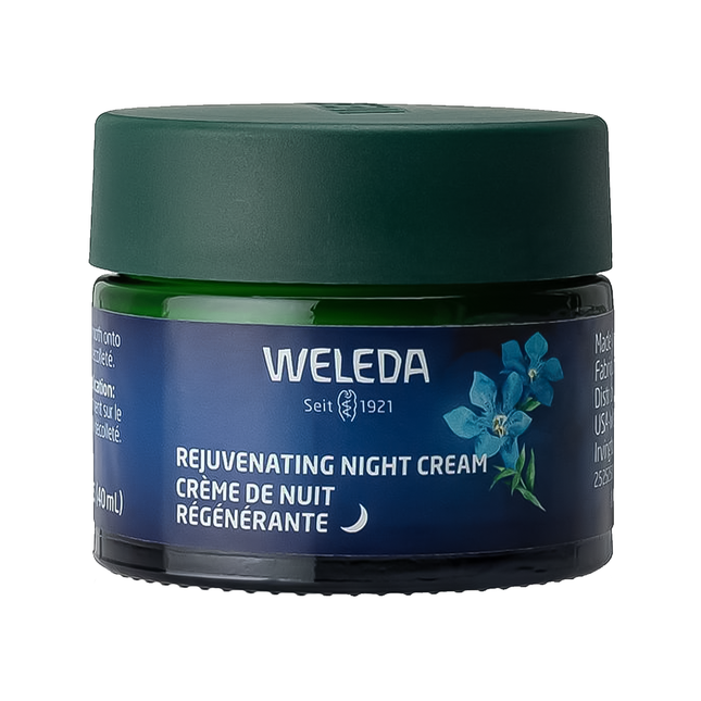 Weleda - Crème de nuit régénérante à la gentiane bleue et à l'edelweiss | 40 ml