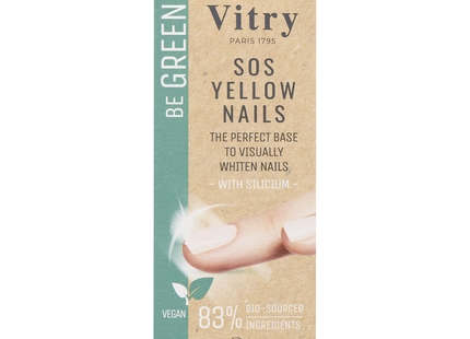 Vitry - SOS Yellow Nails Whitening Base Polish with Silicium | 10 mL