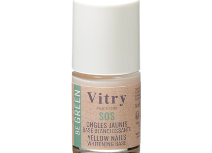 Vitry - SOS Yellow Nails Whitening Base Polish with Silicium | 10 mL