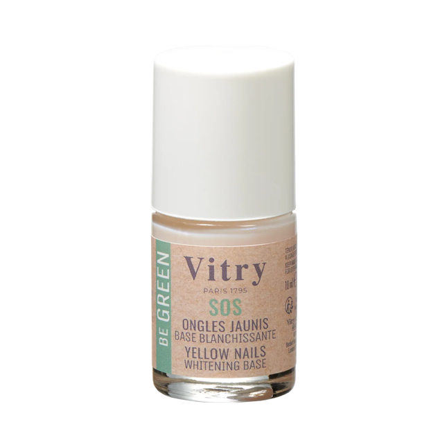 Vitry - SOS Yellow Nails Whitening Base Polish with Silicium | 10 mL