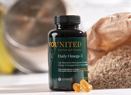 Younited - Daily Omega-3 Softgels | 60 Softgels