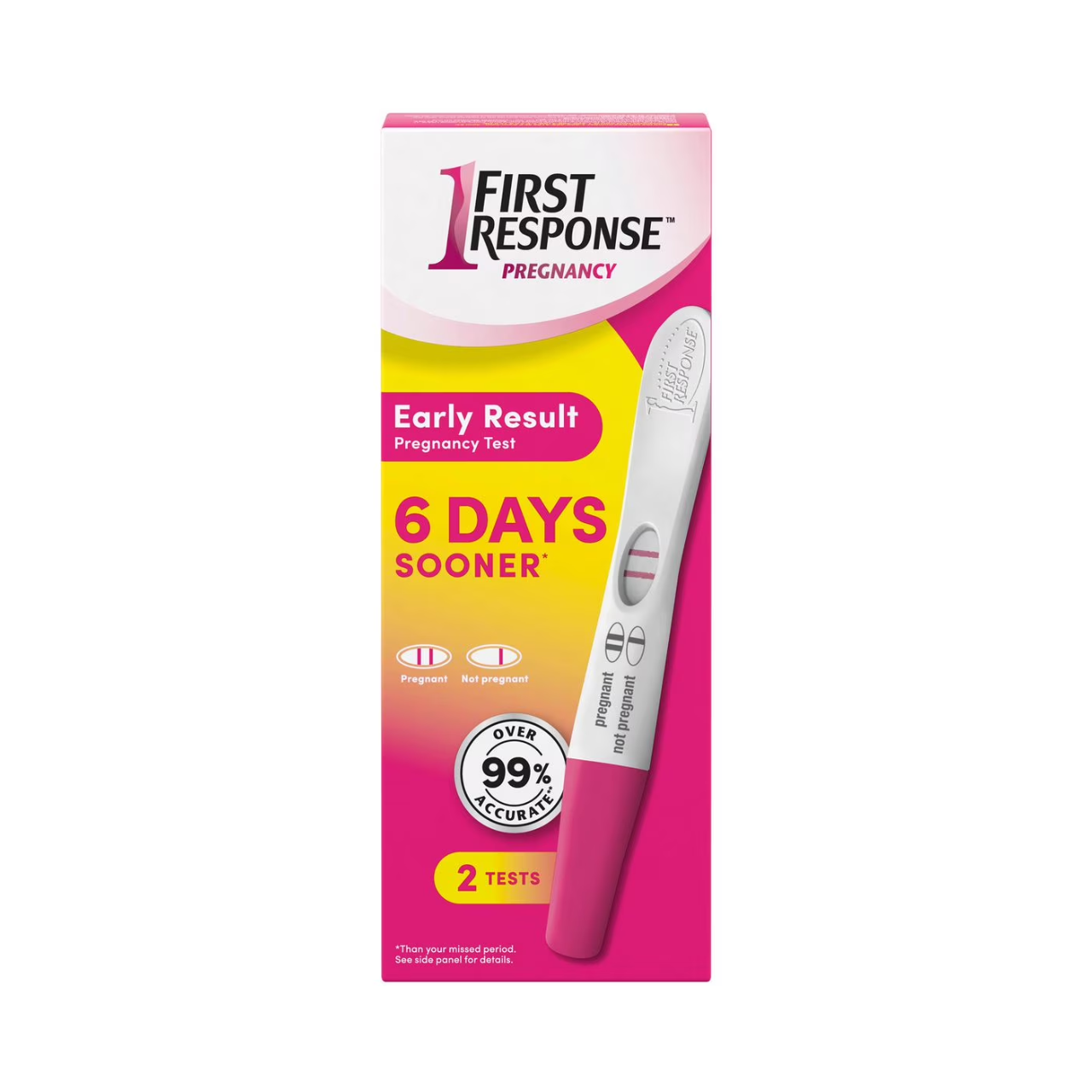 First Response - Early Response Pregnancy Test | 2 Tests – White Cross ...