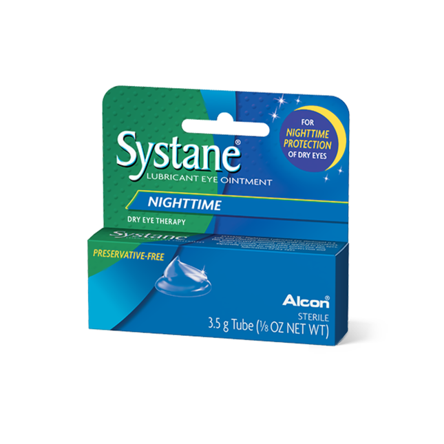Systane Lubricant Eye Ointment for Nighttime Relief | 3.5 g