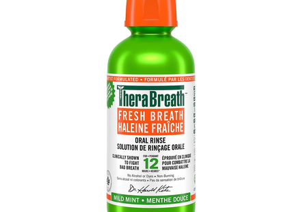 TheraBreath - Fresh Breath 12HR Oral Rinse - Mild Mint | 473 mL