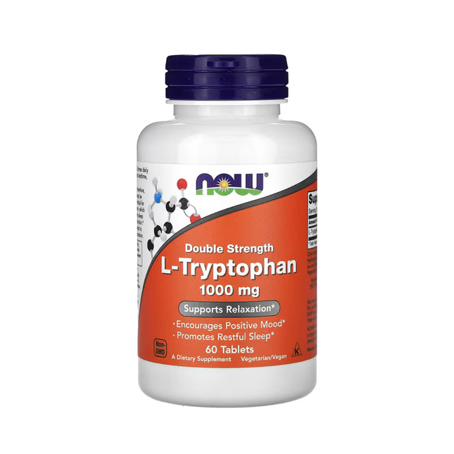 NOW - L-Tryptophane 220 mg | 60 gélules