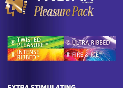 Trojan - Pleasure Pack Condoms | 12 Condoms