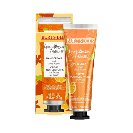 Burt's Bees - Crème pour les mains, Fleur d'oranger et Pistache | 28,3 g