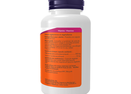 NOW - PABA with Vitamin C 500 mg | 100 Caps