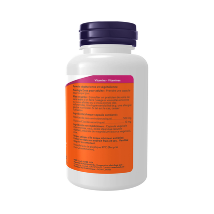 NOW - PABA with Vitamin C 500 mg | 100 Caps