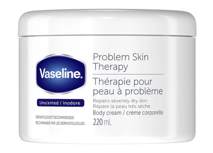 Vaseline - Thérapie des peaux à problèmes - Non parfumée | 220 ml