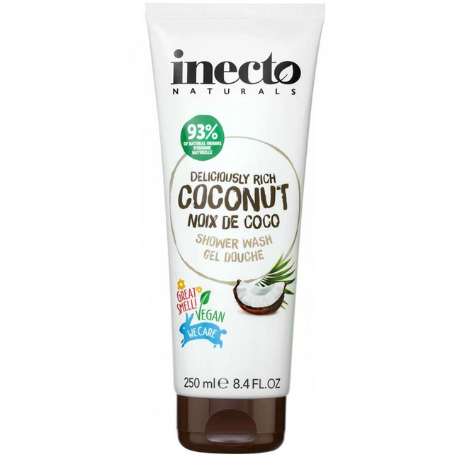 Inecto Naturals - Nettoyant douche délicieusement riche à la noix de coco | 250 ml