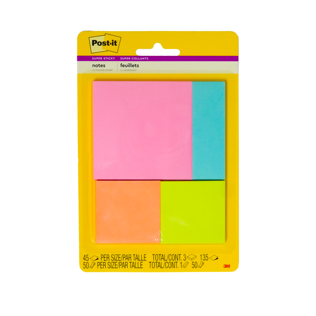 Post-it - Notes super collantes