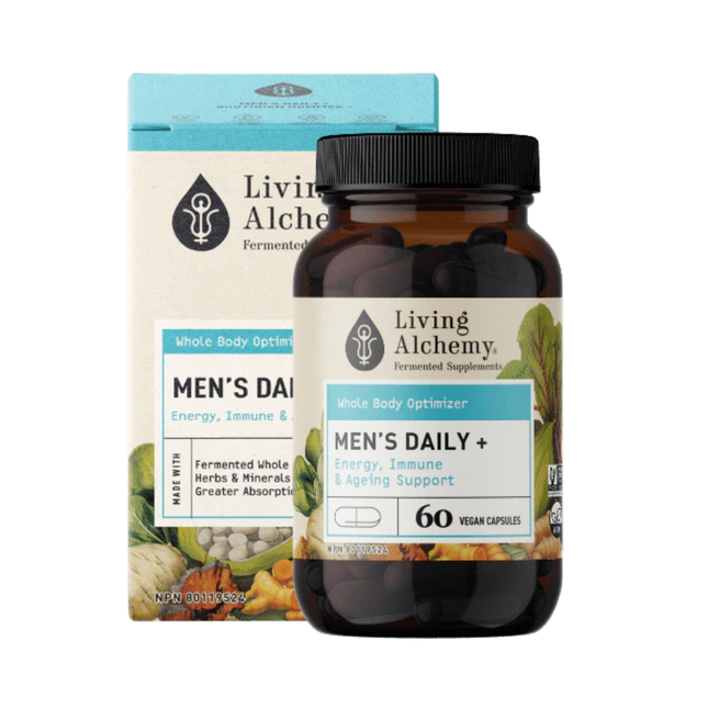 Living Alchemy - Men's Daily + | 60 Capsules