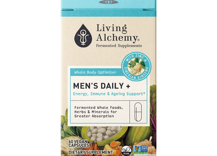 Living Alchemy - Men's Daily + | 60 Capsules