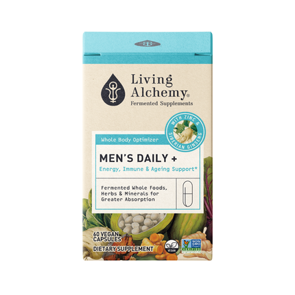 Living Alchemy - Quotidien pour hommes + | 60 gélules