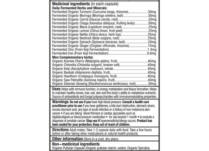 Living Alchemy - Men's Daily + | 60 Capsules