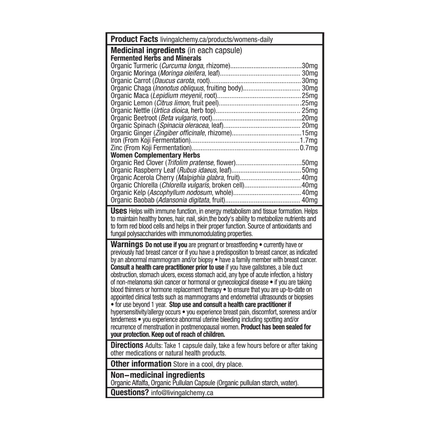 Living Alchemy - Women's Daily + | 60 Capsules