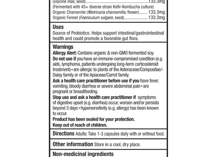 Living Alchemy - Your Flora Probiotic Comfort | 60 Capsules