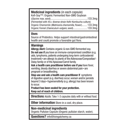 Living Alchemy - Your Flora Probiotic Comfort | 60 Capsules