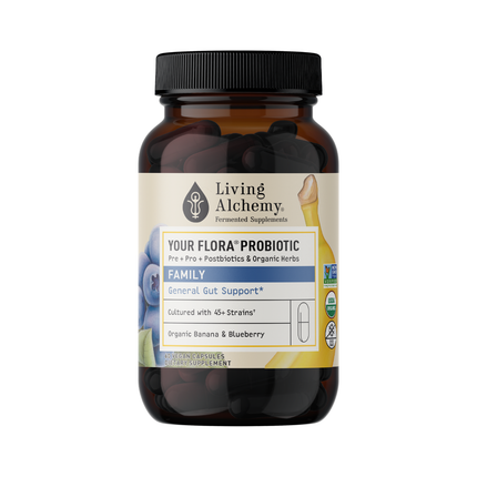 Living Alchemy - Your Flora Probiotic Family | 60 Capsules