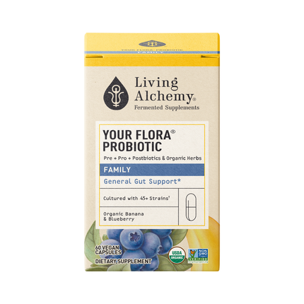 Living Alchemy - Your Flora Probiotic Family | 60 Capsules