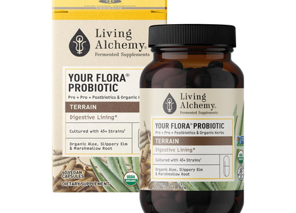Living Alchemy - Your Flora Probiotic Regenesis | 60 Capsules