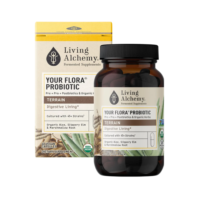 Living Alchemy - Your Flora Probiotic Regenesis | 60 Capsules