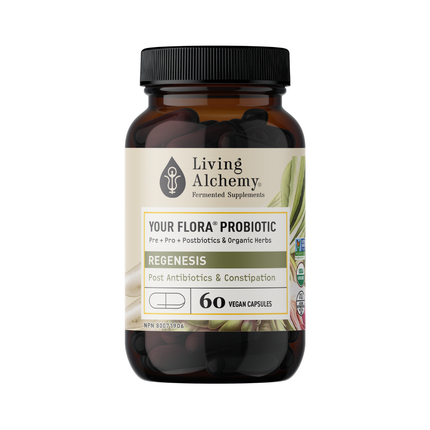 Living Alchemy - Votre Flore Probiotique Regenesis | 60 Gélules