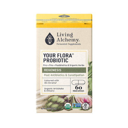 Living Alchemy - Votre Flore Probiotique Regenesis | 60 Gélules