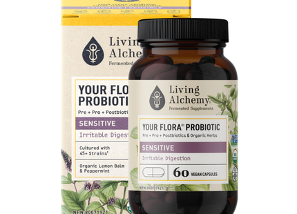 Living Alchemy - Votre Flore Probiotique Sensible | 60 Gélules