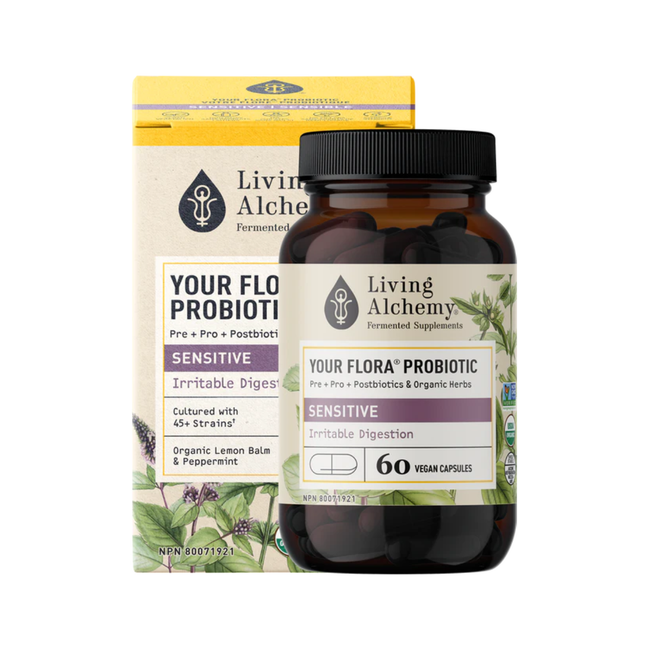 Living Alchemy - Your Flora Probiotic Sensitive | 60 Capsules