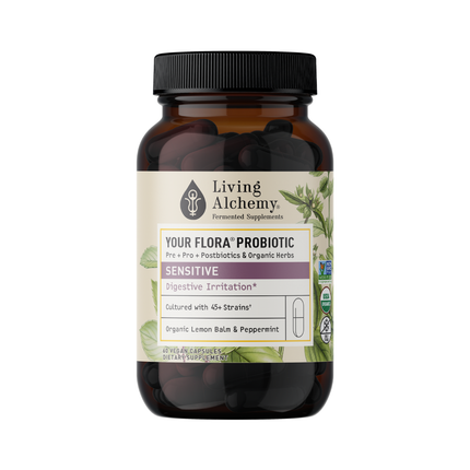 Living Alchemy - Your Flora Probiotic Sensitive | 60 Capsules