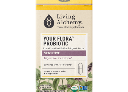 Living Alchemy - Votre Flore Probiotique Sensible | 60 Gélules