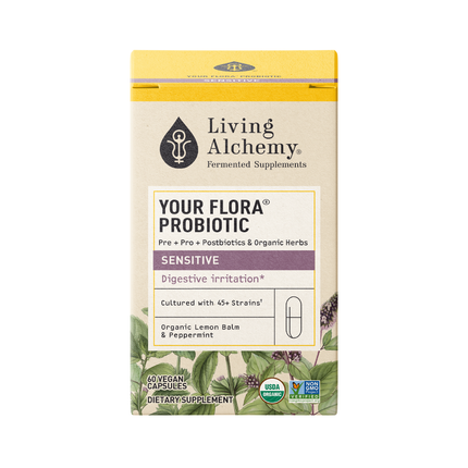Living Alchemy - Your Flora Probiotic Sensitive | 60 Capsules