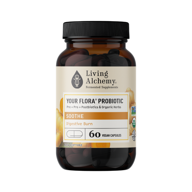 Living Alchemy - Your Flora Probiotic Soothe | 60 Capsules